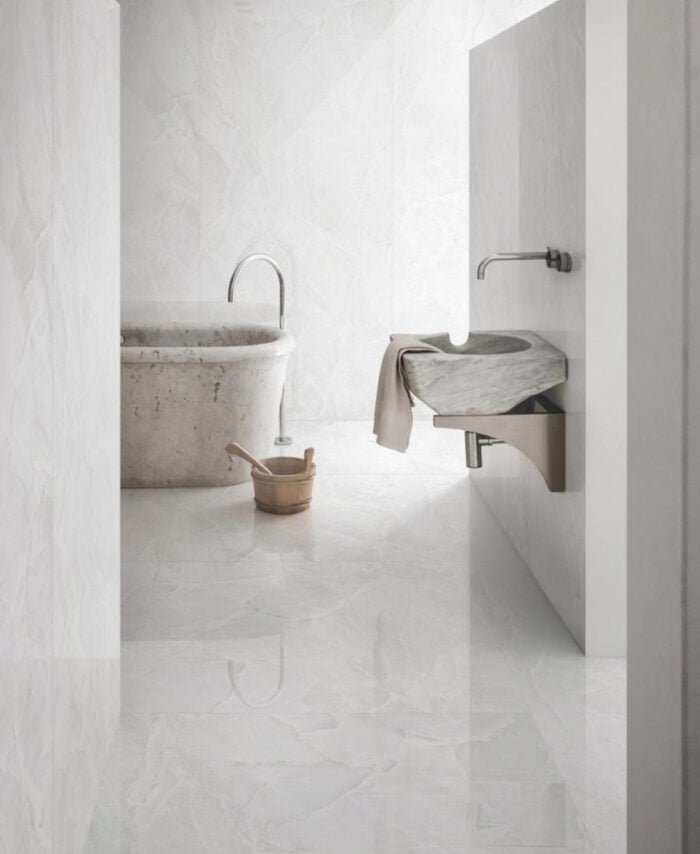 GRANDE MARBLE LOOK ONICE BIANCO LUX RETTIFICATO