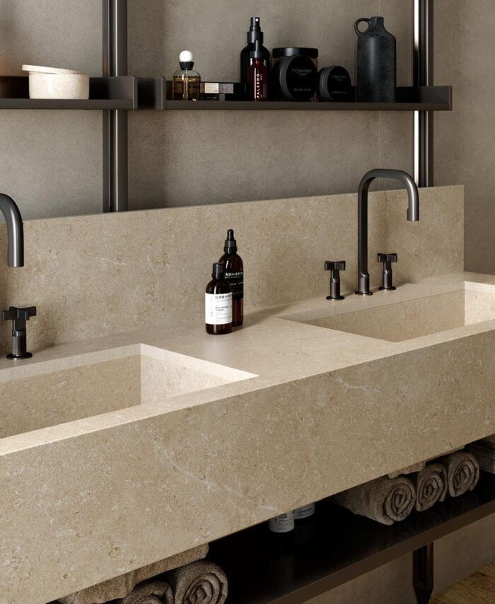 LOOK LIMESTONE IVORY SATIN