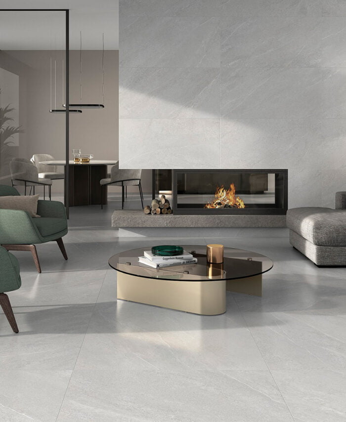 PORCELANATO SAKHIR SOFT GREY SAT.